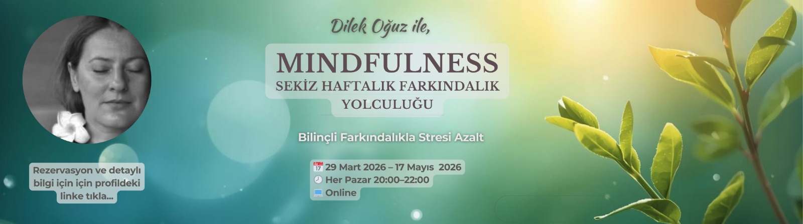 MİNDFULNESS 8 HAFTALIK ATÖLYE